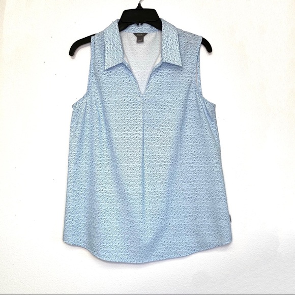Eddie Bauer Collared Tank Top - Picture 1 of 4